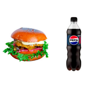 Karlvik Burger+ Ranskalaiset + Virvoitusjuoma