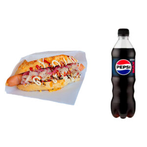 Hot Dog + Virvoitusjuoma
