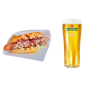 Hot Dog + Pieni olut 0,33l